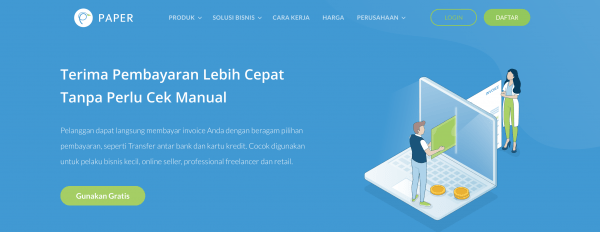Paper Pay In – Kelola Pembayaran Penagihan Invoice untuk Pelanggan Jadi Lebih Mudah dengan Berbagai Metode