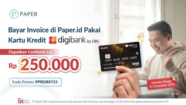Cashback hingga Rp 250.000 Dengan Kartu Kredit Digibank, Cek Selengkapnya!